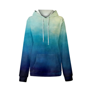 เสื้อฮู้ดดี้คุณภาพสูง ผลิตตามสั่ง (OEM) สำหรับฤดูหนาว พิมพ์ลายดิจิทัล ผ้าฝ้าย 100% ลุคทำสีซีดแบบ Distressed Acid Washed หนานุ่ม ผลิตโดย Ako - Product Image 1