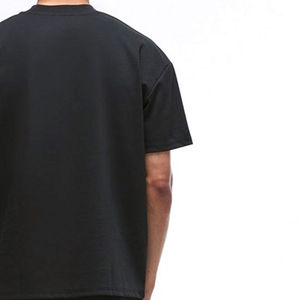 Vente en gros T-shirts unisexe en coton de haute qualité de qualité supérieure T-shirt ample surdimensionné anti-rides lourd respirant T-shirt personnalisé - Product Image 6