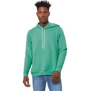 Sweat-shirts à capuche surdimensionnés pour hommes de haute qualité, 100% coton respirant et thermique pour l'automne/l'hiver, design brodé - Product Image 1