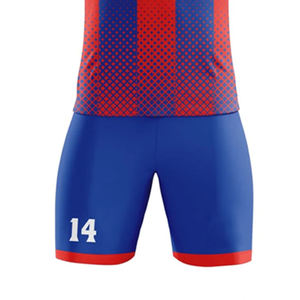 Uniformes de fútbol de precio barato de nuevo diseño 2025 con nombre de equipo fabricante de fábrica Conjunto de camiseta y pantalones cortos de fútbol - Product Image 5