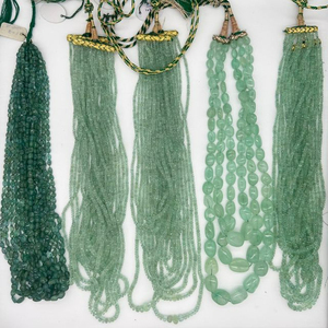 Piedras ovaladas sueltas de Esmeralda rusa natural 3x5mm a 6X8mm gemas de joyería de alta calidad - Product Image 2