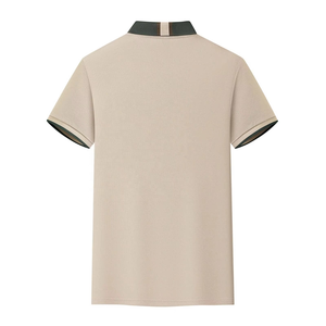 เสื้อโปโลชายแขนสั้นคอปกตัดสี 3 กระดุม สไตล์ลำลองสำหรับเล่นกอล์ฟ  รับสกรีนโลโก้ มีหลายขนาด รับผลิตแบรนด์ส่วนตัว - Product Image 2