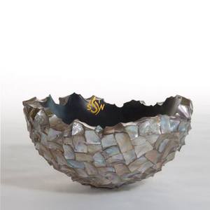 Le plus récent bol de mélange de nourriture en nacre fait à la main de concepteur forme et taille personnalisées bol de service de nourriture japonaise à prix compétitif - Product Image 3