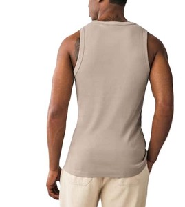 <b>Best</b> Selling Wholesale Custom logo Comfortable Men Tank Top Sleeveless Fitness Wear Out Door Wear Tank Top for Men Casual - Product Image 2
