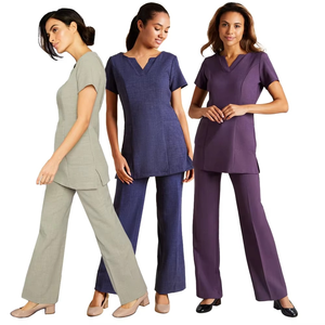 Conjunto de uniformes de alta calidad con parte superior y pantalón, conjuntos de uniformes, nuevo diseño, uso hospitalario para el cuidado de la salud, conjuntos de uniformes - Product Image 6
