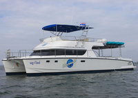 Yacht de croisière en aluminium personnalisé UBI 1250, 12 m, 50 passagers, moteur hors-bord 90 CV, bateau de tourisme, de transport, de pêche, de loisirs