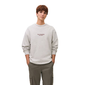 Venta al por mayor Regular Fit O-cuello de algodón Fleece Pullover Sudadera para los hombres Impreso Casual Invierno Diseño Transferencia de Calor Tie-Dye - Product Image 1