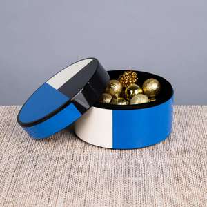 กล่องใส่ของทำจากไม้ทำมือกล่องกลมเคลือบแล็กเกอร์พรีเมี่ยมสินค้าขายส่งจากเวียดนาม - Product Image 3