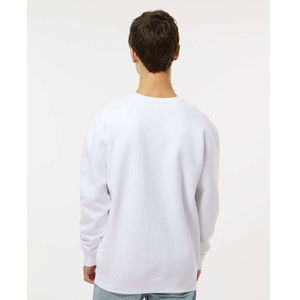 OEM personalizado pesado hombres sudadera Unisex en Blanco marrón negro logotipo personalizado de gran tamaño de algodón Polar Fleece 360 GSM sudadera - Product Image 6