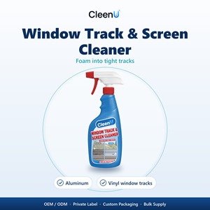 Detergente Schiumogeno Spray per Finestre 500ml, Pulitore per Guide di Porte Scorrevoli, Telai in Alluminio e Vinile, OEM Private Label - Product Image 1