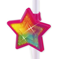 Microphone multifonctionnel RUNALAND personnalisé avec lumière LED étoilée, fonctionnant sur piles, jouet éducatif pour enfants, karaoké, chant, jeu d'imitation