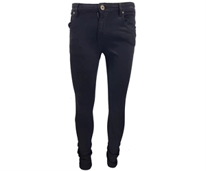 กางเกงยีนส์ทรงเข้ารูปที่ขายดีที่สุดสําหรับผู้ชาย ป้ายและแท็กที่กําหนดเอง กางเกงยีนส์บุรุษ - Product Image 1