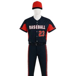 Uniforme de baseball uni de haute qualité avec logo personnalisé Uniformes de baseball pour hommes - Product Image 1