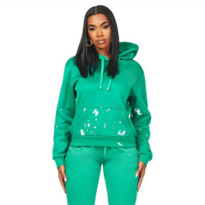 Chándal apilado duradero para mujer, tejido de alto rendimiento, perfecto para entrenamientos deportivos y ropa informal - Product Image 1