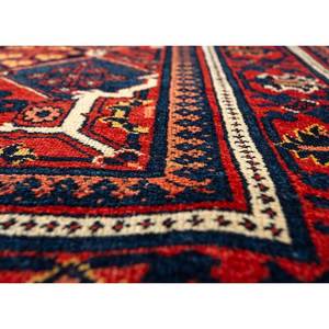 Alfombra de Lana Anudada a Mano Aalam, Estilo Kilim Abstracto con Medallón Rojo y Naranja, Rectangular 9x12, para Entrada del Hogar, para Adolescentes - Paem-639 - Product Image 3