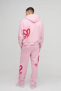 เสื้อมีฮู้ดผ้าฝ้าย100% 400 GSM โอเวอร์ไซส์เสื้อสวมหัวเฮฟวี่เวทดีไซเนอร์ลายกราฟิกกำหนดเองได้ - Product Image 2