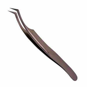 Pinzas de pestañas profesionales con aplicador de extensiones de pestañas de Punta puntiaguda - Product Image 1