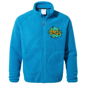 Chaqueta de Forro Polar Sherpa de Invierno con Logotipo Bordado Personalizado, Cuello Alto, Estilo Informal, Unisex, para Senderismo, Ecológica, con Parches de Camuflaje - Product Image 2