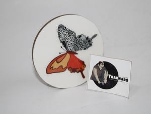 Promocional Traditional Pvt Ltd Accesorios de mesa Posavasos de madera recubiertos de esmalte Papel de piedra impreso Pizarra Bebidas Hogar Oficina - Product Image 4