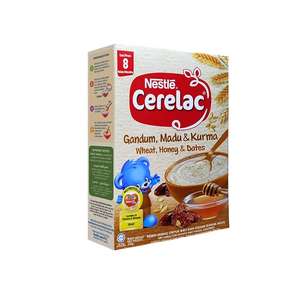 Rice & Milk Nestle Cerelac Fortified Baby Cereal, Easy to <b>Digest</b>, 250g - Product Image 1