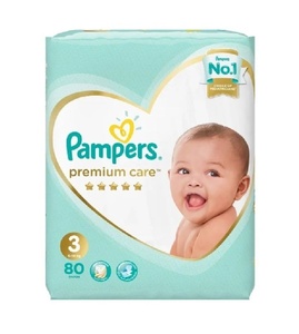 Pañales Pampers Premium Care, producto de higiene para bebés, capas suaves y transpirables, sequedad duradera, venta al por mayor - Product Image 2