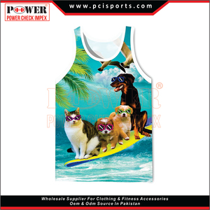เสื้อกล้ามผู้ชายพิมพ์ซับลิเมชันตามสั่งฤดูร้อน - Product Image 3