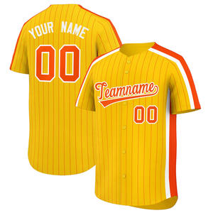 Maillot de baseball imprimé personnalisé Streetwear Vêtements de baseball et de softball et hauts Impression numérique par sublimation personnalisée - Product Image 1