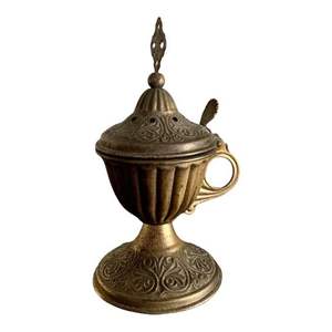 Brûleur d'encens de style européen Maison & jardin Diffuseur de parfum et encensoir brûleur d'encens en laiton pur de qualité supérieure meilleur prix - Product Image 4