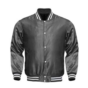 Chaquetas de bombardero de hombre con logotipo personalizado al por mayor con diseño vintage de béisbol universitario estilo universitario OEM ODM Bienvenido - Product Image 5