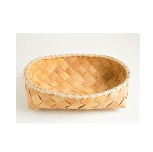 Cesta de bambú hecha a mano a partir de fibras naturales, perfecta para cocina, comedor, lavandería, almacenamiento, Picnic, regalos y uso diario - Product Image 4