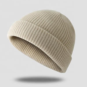 Gorros de Punto Personalizados al por Mayor, Gorro Unisex de Alta Calidad con Diseño Teñido, Gorro de Invierno para Exteriores, 100% Acrílico - Product Image 1