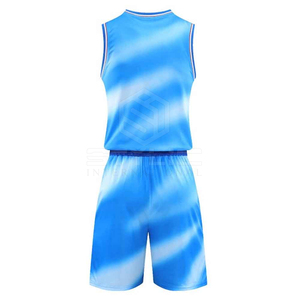 Uniforme de baloncesto recién llegado, último diseño, Impresión de logotipo personalizado, uniforme de baloncesto, tarifa de venta completa - Product Image 3