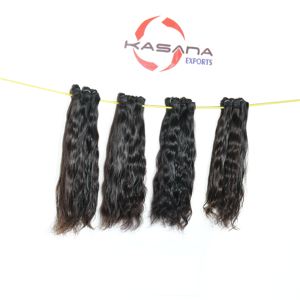 Extensiones de cabello humano virgen crudo vietnamita e indio de color natural al por mayor máquina de doble trama rizo ondulado precio competitivo - Product Image 5