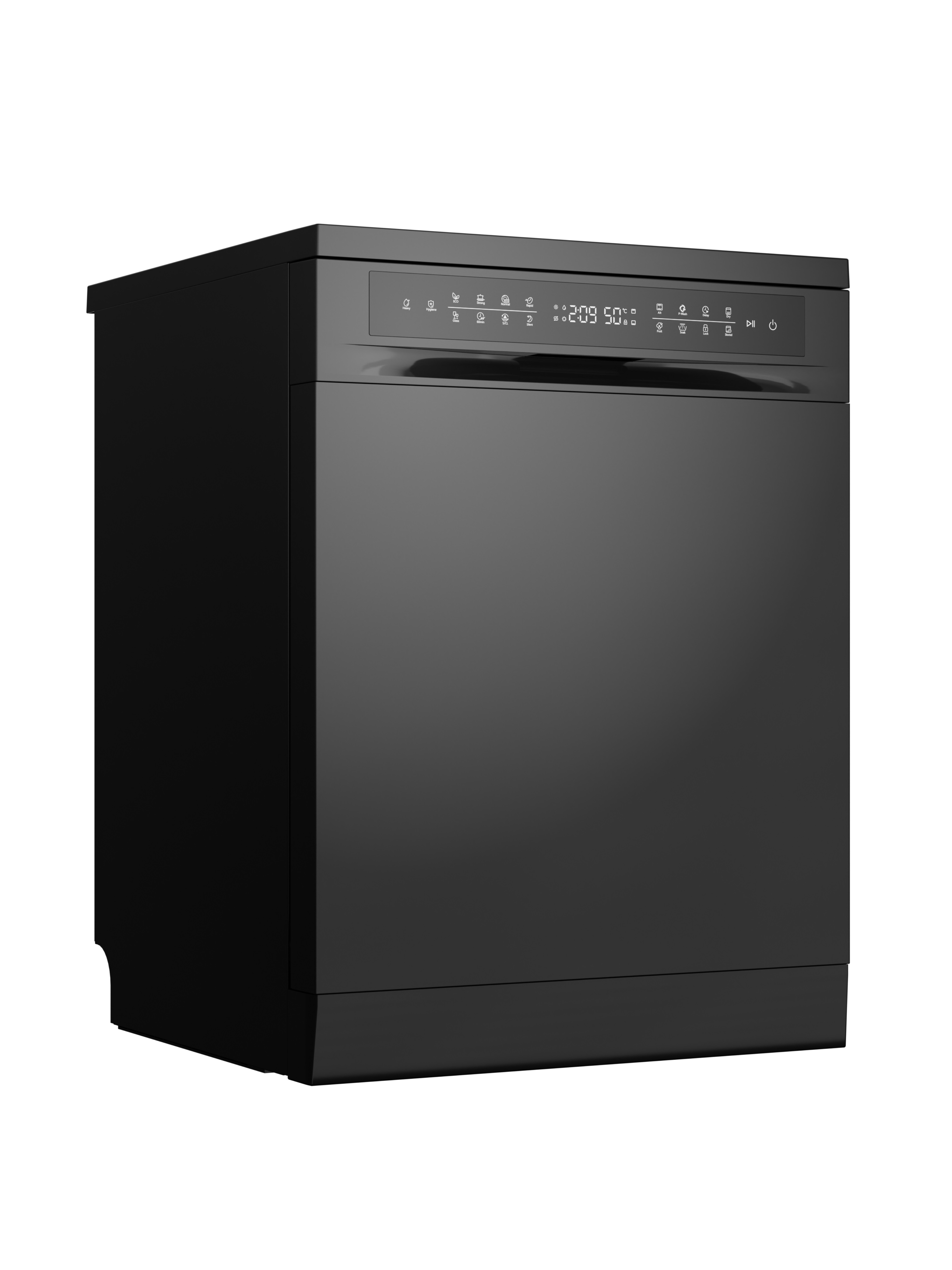 845mm Freestanding Electric Stainless Steel Tub Dishwasher Smart Wash Smart Dry Touch Control Plus More Space Adjustable Rack 16