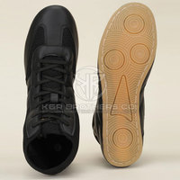 Chaussures de lutte avec semelle antidérapante pour tapis d'intérieur et d'extérieur Chaussures de lutte de compétition avec tige en maille ultra-légère