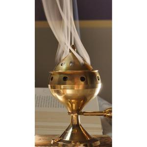 เครื่องพ่นธูปทองเหลือง100% พร้อมที่จับอุปกรณ์เสริมทางศาสนาสำหรับงานทางศาสนา - Product Image 1