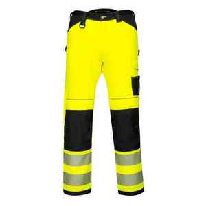 100% Polyester sécurité travail pantalon multi-poches travail sécurité pantalon hommes réfléchissant haute visibilité vêtements de travail personnalisé hommes 2024 pantalon - Product Image 1