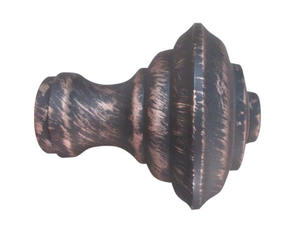 Metal <b>Curtain</b> Rod <b>Finials</b> <b>for</b> 20mm <b>Curtain</b> Rod Heavy Duty Modern Design Wholesale - Product Image 1