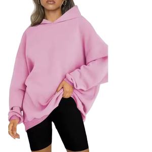 Sudaderas con capucha de gran tamaño con diseño personalizado para mujer con sudaderas con capucha de alta calidad para mujer 2026 - Product Image 4