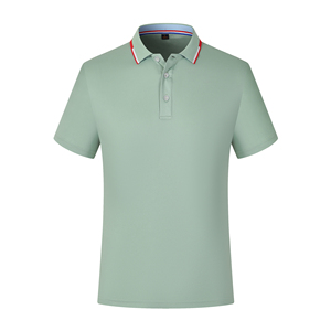 เสื้อโปโลสำหรับผู้ชายเสื้อโปโลดีไซน์เท่ทรงสลิมไม่มีโลโก้ - Product Image 2