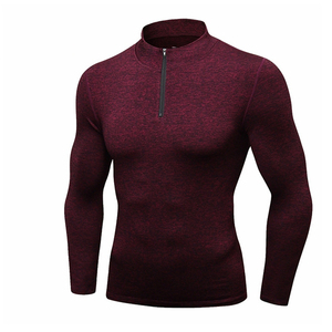 Nueva llegada camisa de compresión hombres sublimación personalizada al por mayor personalizado impreso camisa de compresión MMA Rash Guard servicio OEM - Product Image 4