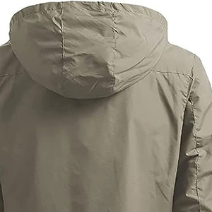 Top Men's <b>Soft</b> <b>Shell</b> <b>Jacket</b> Casual <b>Hooded</b> Winter Wear Breathable Solid Design for Street Style - Product Image 6