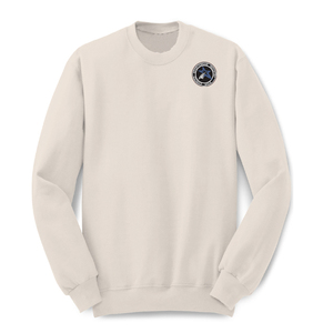 Pull col rond hiver mode Streetwear 100% coton polaire Logo personnalisé col rond impression 3D sweat en relief - Product Image 3