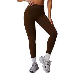 High Quality Plus Size Women's Seamless Winter Legging with Customized Design Mid Waist Solid Color - Product Image 4