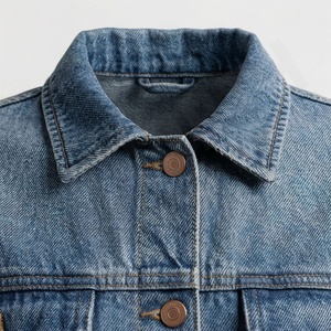 Veste en jean pour femmes grandes tailles, usage extérieur, nouveau design, tendance, décontractée, streetwear, vêtements, couleur personnalisée - Product Image 4