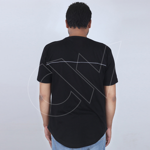 T-shirts pour hommes en coton biologique 100% coton, couleur unie, été, séchage rapide, anti-rides, style hip-hop, avec designs personnalisés - Product Image 4