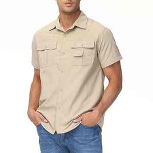 Camisas de Pesca de Primera Calidad, Nuevas, a la Moda, Impermeables, con Protección Solar UPF 50, de Spandex/Algodón, con Cierre de Botones, Transpirables y de Secado Rápido - Product Image 1