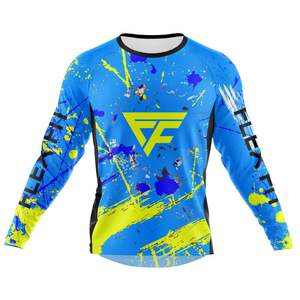 Impresión personalizada Motocross Jersey Off Road secado rápido hombres motocicleta Auto Racing Wear Dirt Bike Jersey - Product Image 5
