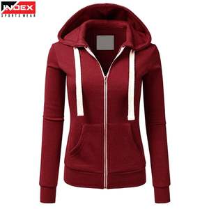 Sweat-shirts pour femmes en matière de qualité supérieure, anti-boulochage, couleur unie personnalisée, respirants, pour l'hiver. - Product Image 1