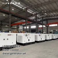 Sofort Lieferbar: Geräuschdämpfendes Dieselgenerator-Gehäuse 10kW 15kVA, Sturmfest, Wetterbeständig, US-Notstrom-Kit